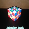 ルービックキューブで模様を作りました！　Rubik's Cube art design