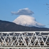 富士山がお出かけ、どこに行くのかな？