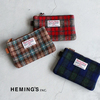 HEMING'S Harris Tweedフラットポーチ