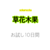 【スキンケア】草花木果のお試し10日間を購入！初見レビューはいかに？