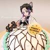 胡蝶しのぶ ケーキ 手作りしたよ☆子供の誕生日ケーキをママ特製で！