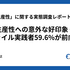 「開発生産性」に関する実態調査レポート概説#2 開発生産性への意外な好印象 ── アジャイル実践者59.6%が前向きな理由