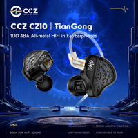 れいんのレビュー★5 ：『 CCZ CZ10 天工輪 』 音色が上品な、艶々ボーカルが楽しめる、個人的ナンバー1イヤホン (By れいん)  #PR KeepHiFi