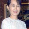 ミャンマーの女性活動家アウン・サン・スーチーさん
