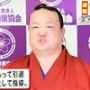 大相撲稀勢場所千秋楽。