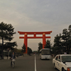 平安神宮と岡崎疎水の桜