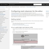 MRTK v2のドキュメントを少しずつ読み解く エディターのメッシュオブザーバーの構成