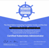 Certified Kubernetes Administrator (CKA) 試験に合格しました