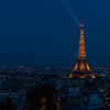 フランス　パリのトランジットで　１４　夜景を見ながら運命の出会い