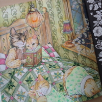 幸せのメヌエット 完成作品ページ 塗り絵日記