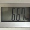 【ウォーキング記録】久しぶり、66kg台くん（42日目）