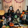 ハロウィンパーティー真っ最中！仮装しておやつ持ち寄りー
