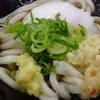 冷やし　温玉ぶっかけうどん