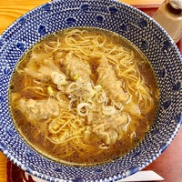 更科家族亭（溝の口）ワンタン麺