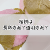 「桜餅は絶対、長命寺」と思っていたけど道明寺も美味しかった。避けがちだった桜の葉も美味しかった。