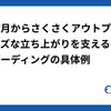 入社初月からさくさくアウトプット！スムーズな立ち上がりを支えるオンボーディングの具体例