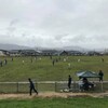 久しぶりにサッカーの応援。