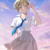 オリジナルイラスト「夏の終わりの、マジックアワー」