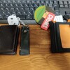 CHUMS Eco Key Coin Case BlackｘOrange