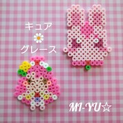 アイロンビーズ 女の子図案 カテゴリーの記事一覧 Mi Yu のアイロンビーズアトリエ Perlerbeads Design