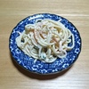 我が家の食卓ものがたり　手抜き即席のスパサラの小皿　より。 