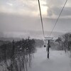 白馬岩岳 1月17日滑走レポート：稜線では強風でパックされた新雪10㎝、昨日はパウダー祭りで残パウはほぼ無し