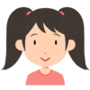 ツインテールのフリーイラスト素材