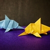 おりがみ：イクチオサウルス (Origami : Ichthyosaurus)