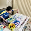 なんだか見入ってしまう息子の絵画