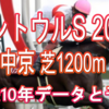 【セントウルS 2021】過去10年データと予想