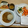 カレーライス５日目。かぼちゃとコーンのスープ