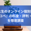 【東大生のオンライン個別指導】『トウコベ』の料金・評判・口コミを徹底調査