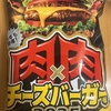 今夜のおやつ！山芳製菓『ポテトチップス 肉×肉チーズバーガー味 2025』を食べてみた！