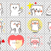 LINEスタンプ　「ねこぢ。顔文字を体現する」リクエスト申請