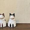 矢嶋洋一さんの陶器の猫