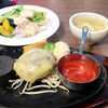 【食事】　ウェスタン牧場＠水戸　美明豚のイタリアンハンバーグセット