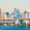 de:code 2017 にCognitive Hands On のスタッフとして参加してきました。