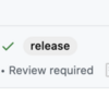 github actionで git-pr-release 