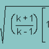 推力係数を最大するノズル開口比e（ノズル出口圧=背圧のとき→適正膨張）
