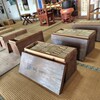 大般若会とさくら咲く会でカゴ作り
