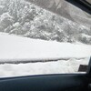 雪の中の通院