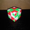 ルービックキューブで模様を作りました！　Rubik's Cube art design