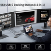 3画面出力対応の10-in-1ドッキングステーション「Anker 563 USB-C ドッキングステーション (10-in-1)」発売