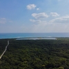 ユーグレナ竹富エビ養殖池（沖縄県竹富島）