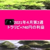 トラリピ2020年4月2週740円の利益