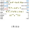 1月18日・自動売買ソフト『Sugar (しゅがー) Ver8.90』＠ 3円上がって3円さがった～Σ(･ω･ﾉ)ﾉ！