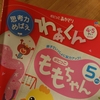月刊幼児ポピーを始めました：姉には「あかどり」、妹には「ももちゃん」を。