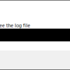 【Java】monitor.exe 起動時に「An error has occurred. See the log file XXXX」