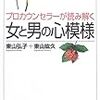 通勤電車で読んだ本。『プロカウンセラーが読み解く女と男の心模様』はちょっと。『病魔という悪の物語』はよかった。