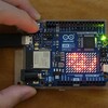 Arduino Uno R4 WifiのLEDディスプレイに日本語やドット絵アニメーションを流す